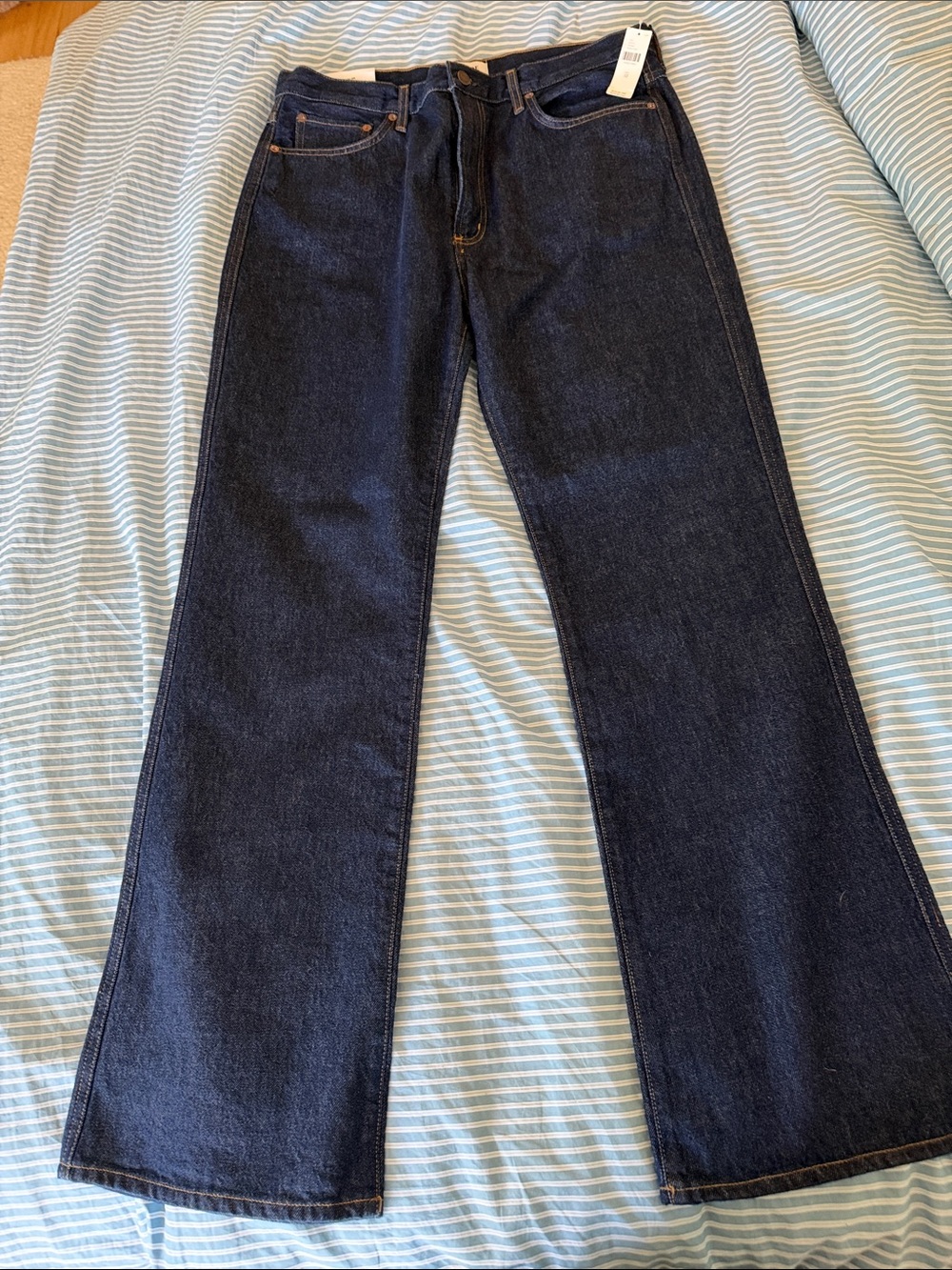 NWT Agolde Leena Hi Rise Boot Cut Jeans - Picture 6 of 6